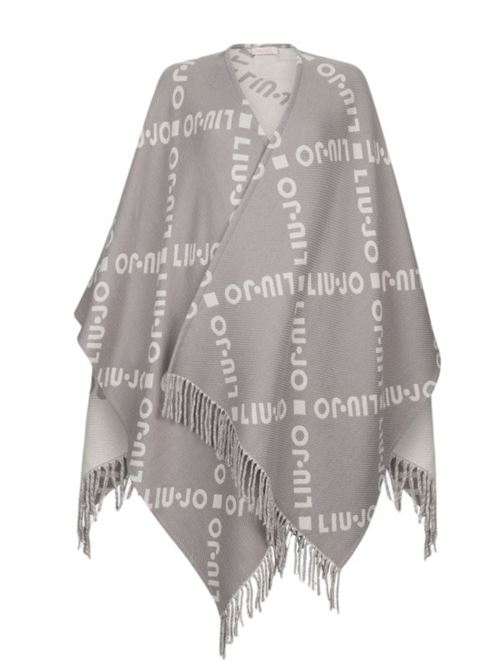 poncho with maxi rhombus logo Liu Jo | 2F5033T0300.71502